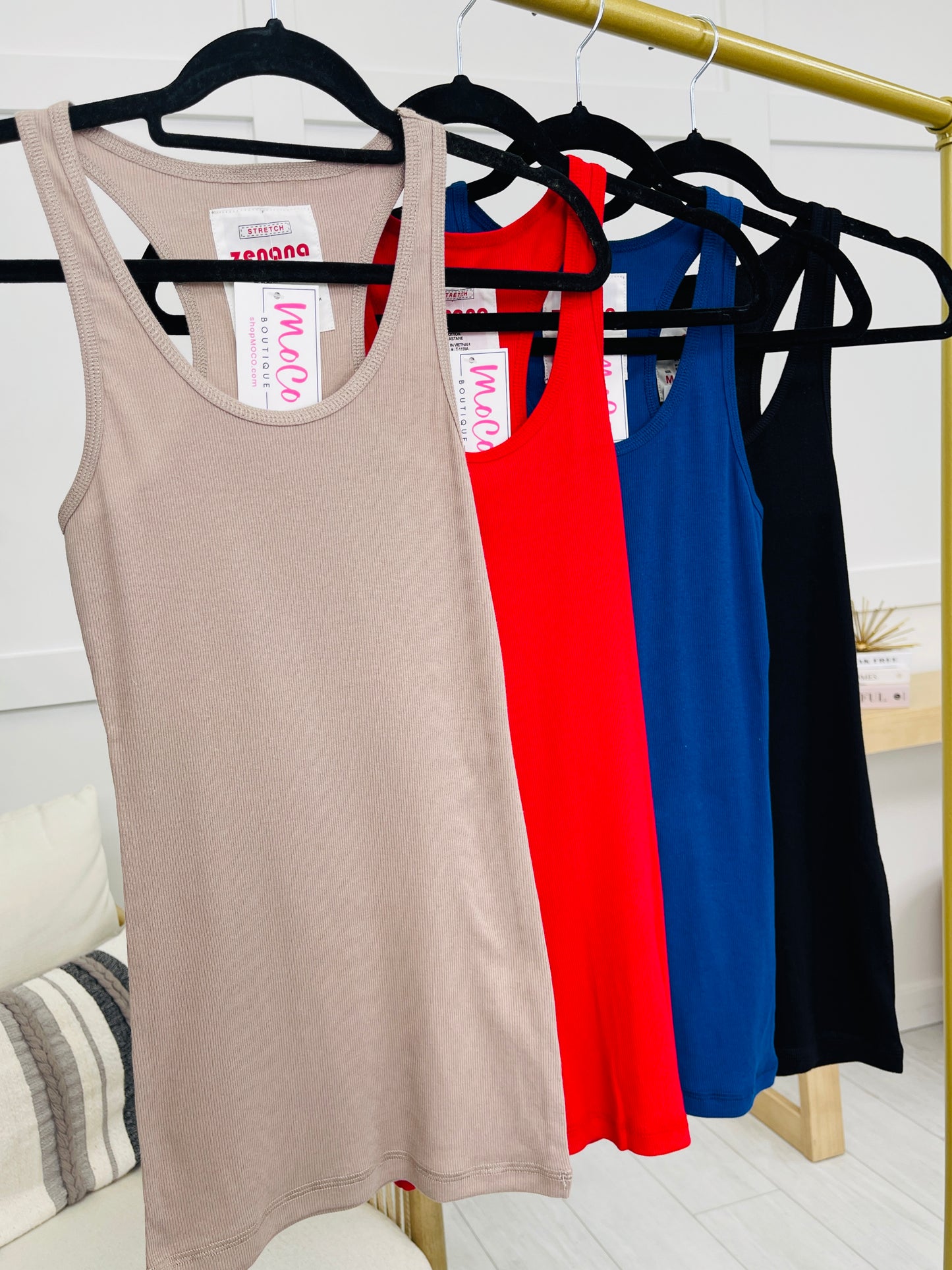 Simply Stated Tank Top in Multiple Colors!