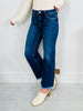 Finishing Touch Wide Leg Cropped Jeans with Tummy Control