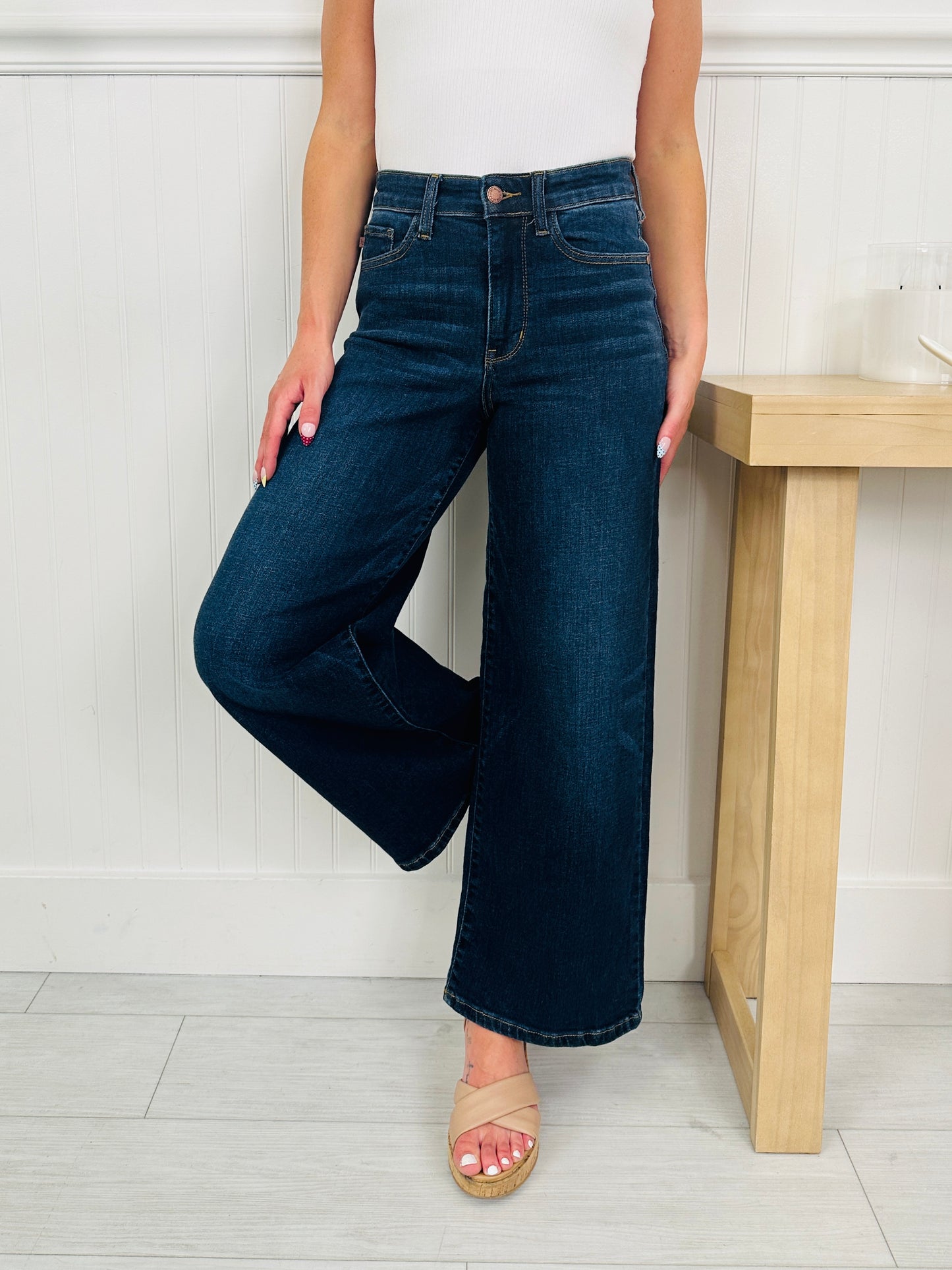 Judy Blue Ankles Out Ankle Jeans