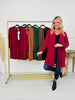 Fall Into Style Wrinkle Free Cardigan- Multiple Colors!