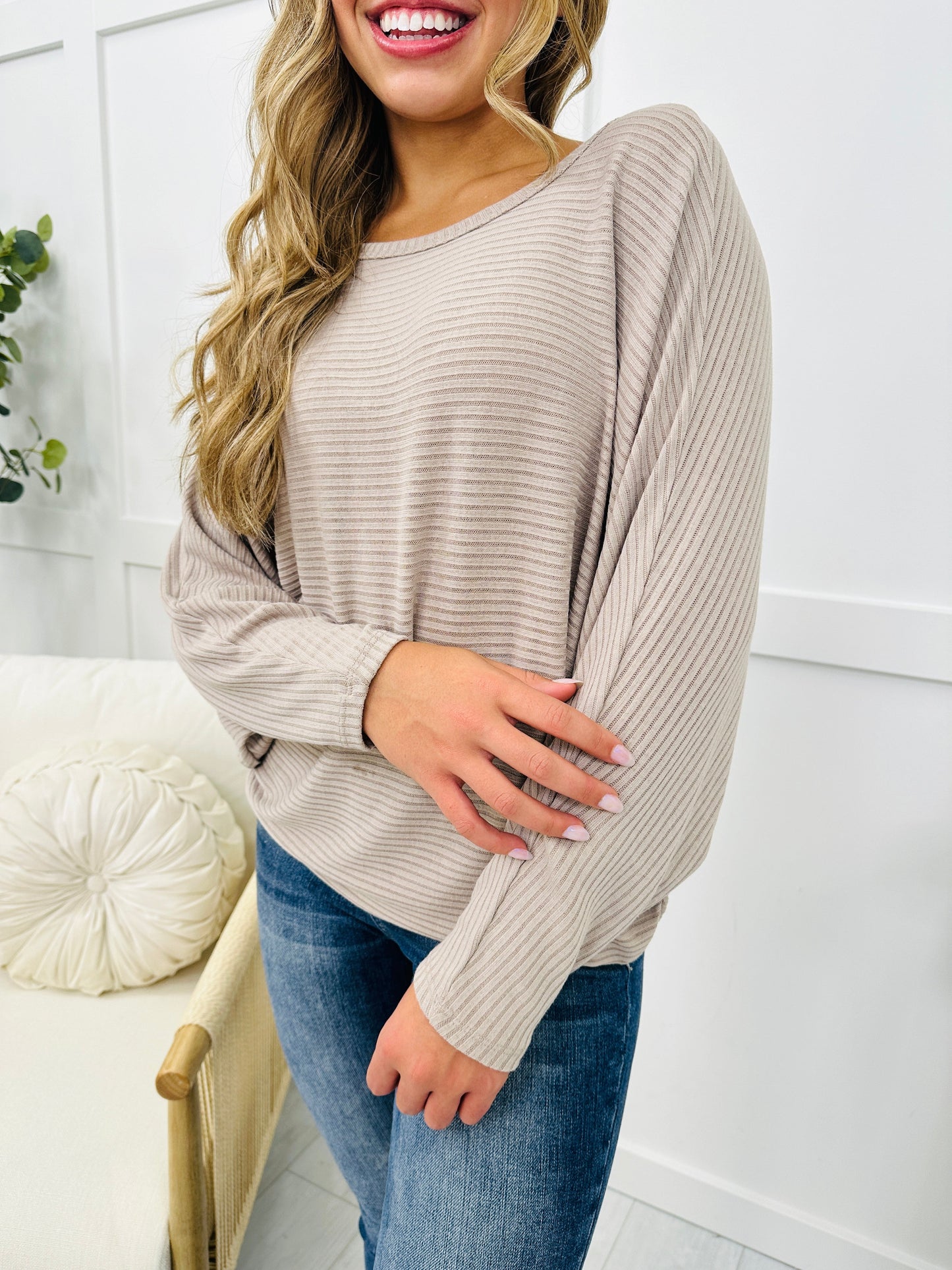 DOORBUSTER! REG/CURVY Light Hearted Days Top- Multiple Colors!