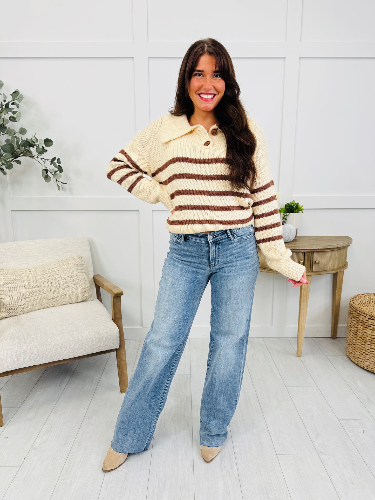 Judy Blue Here & Now Baggy Jeans