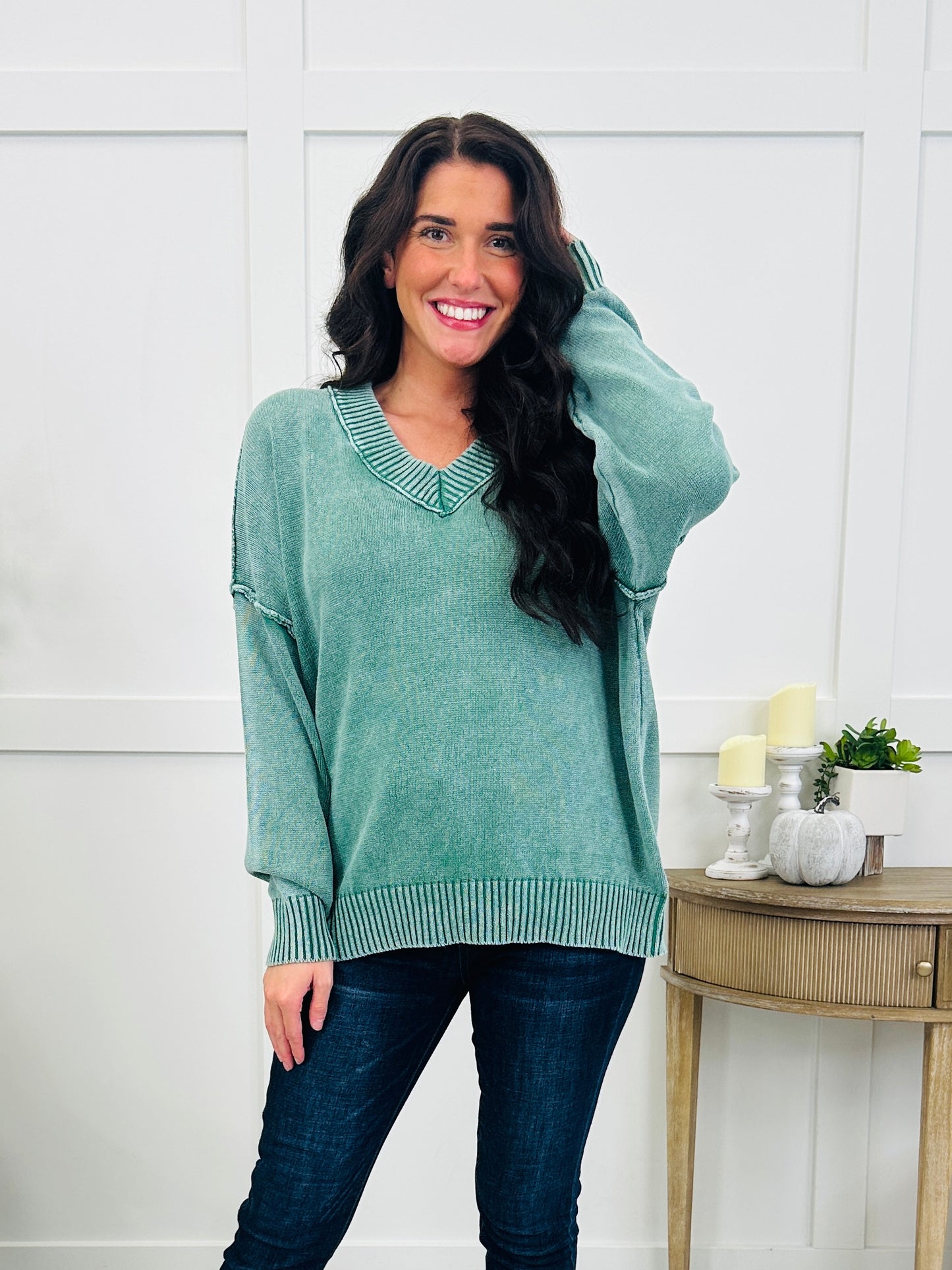 Fade Into You Sweater In Multiple Colors