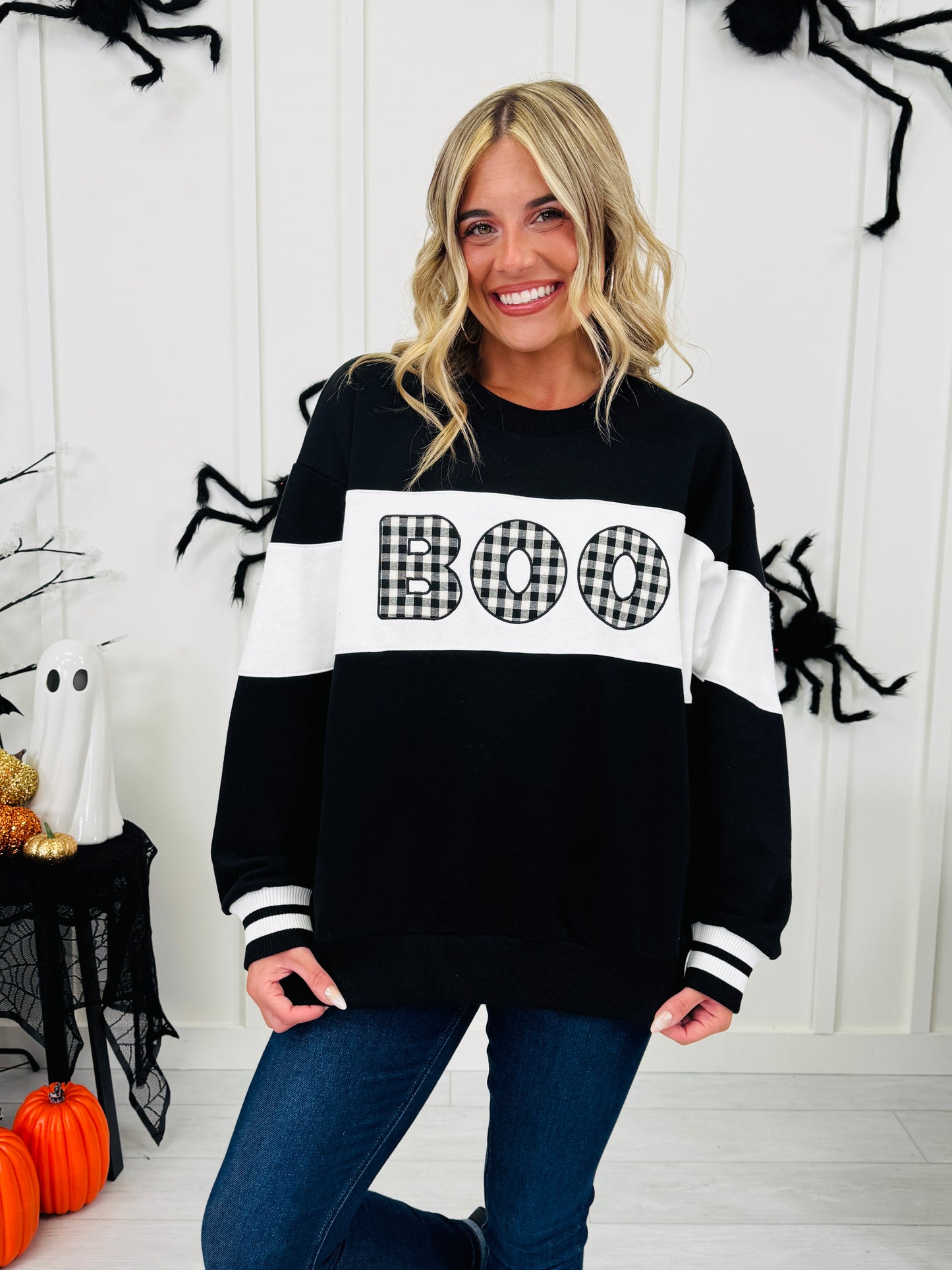 Hey Boo Crewneck
