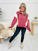 REG/CURVY Raspberry Rush Pullover