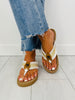 Coastline Couture Flip Flops In Natural