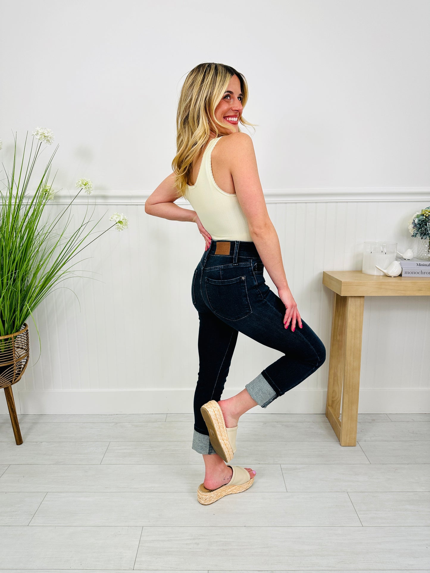 Judy Blue Double Take Capris