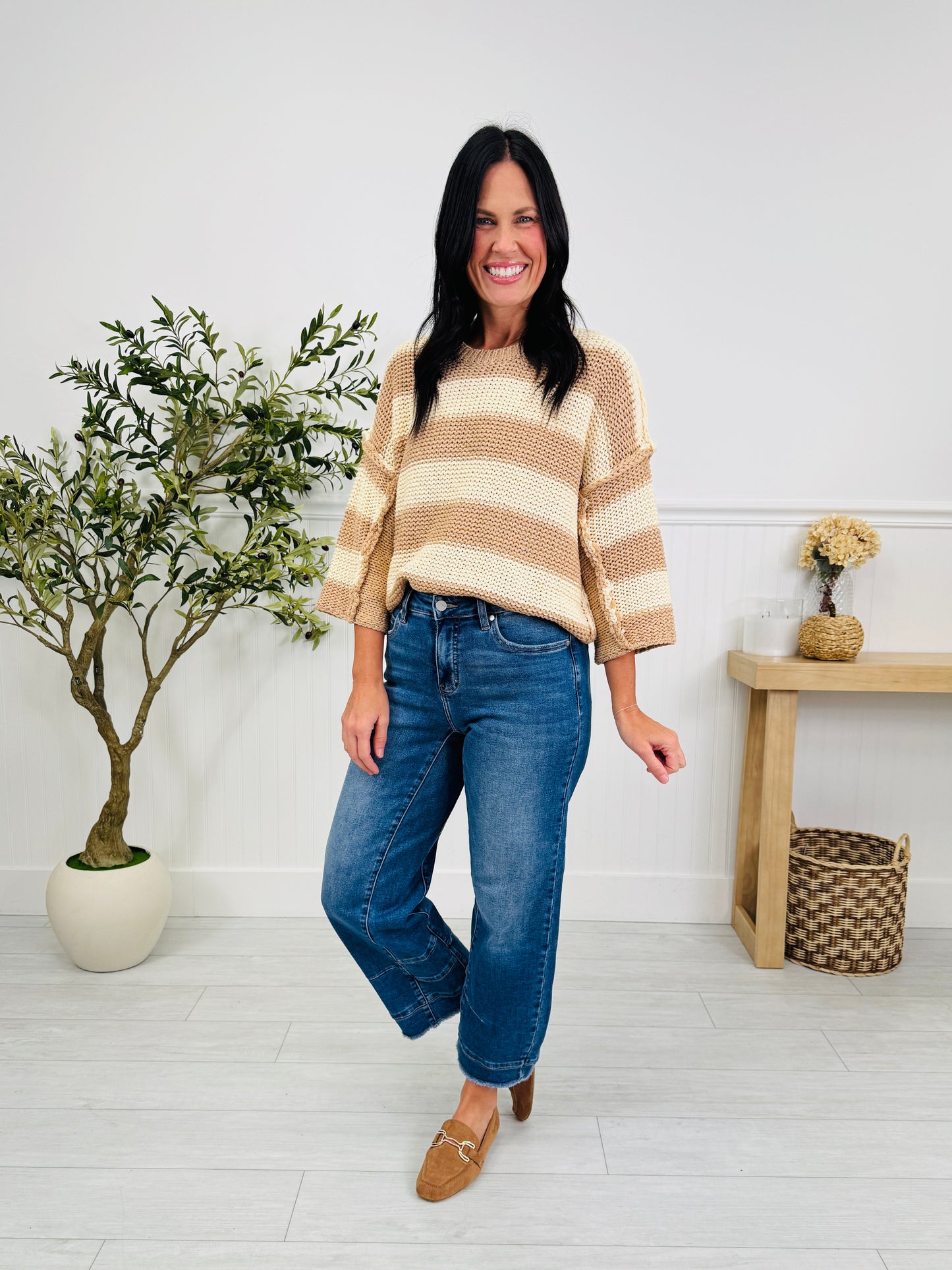 Be Basic Barrel Jeans with Tummy Control