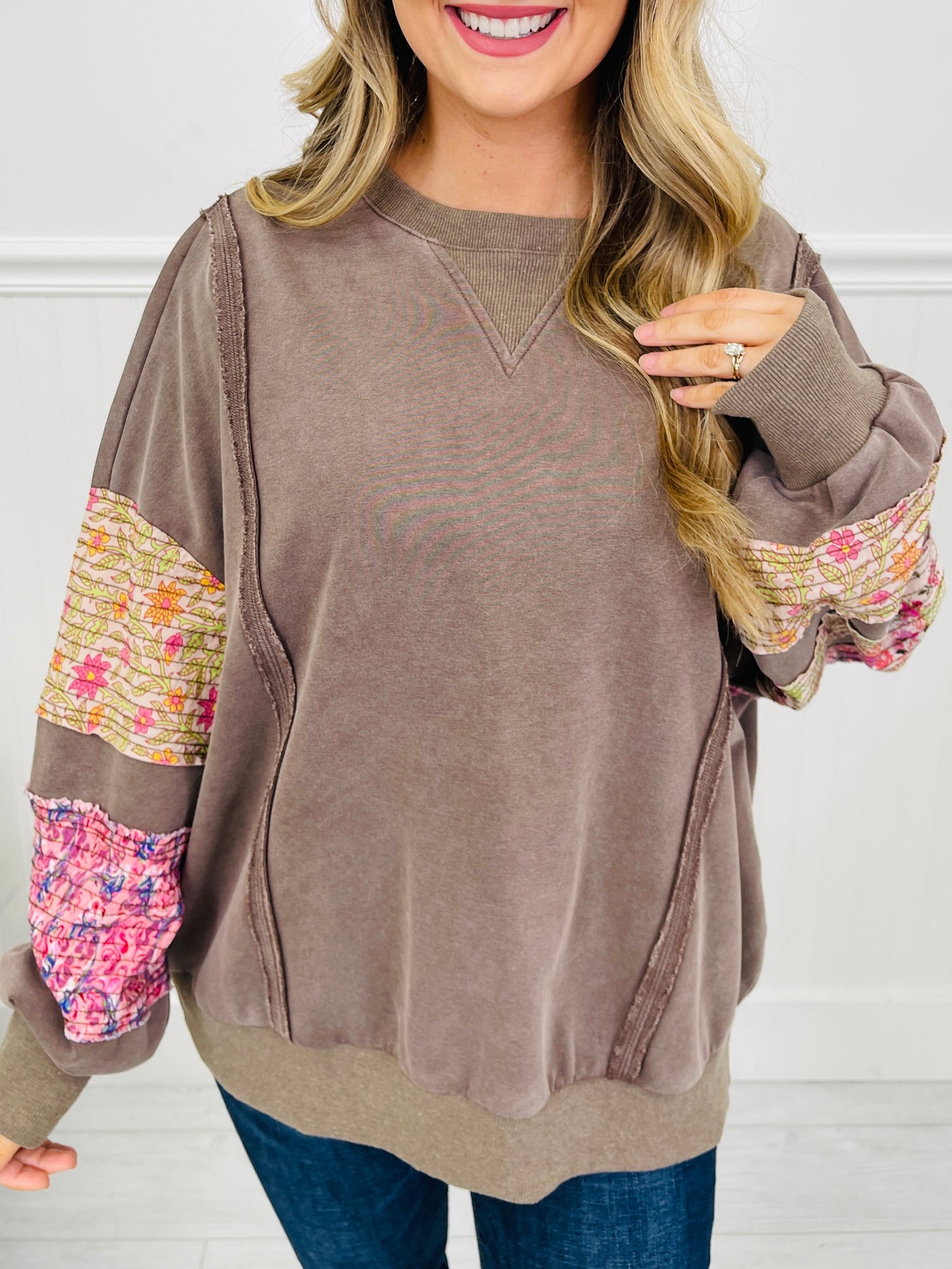 Stitched Journey Sweatshirt