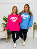 Praise God Graphic Crewneck Sweatshirt in Two Colors!
