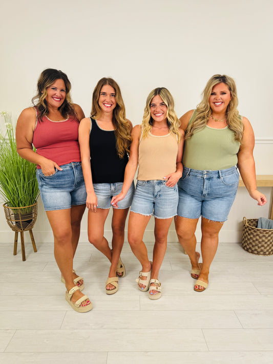Whipstitch Weekend Tank Top In Multiple Colors