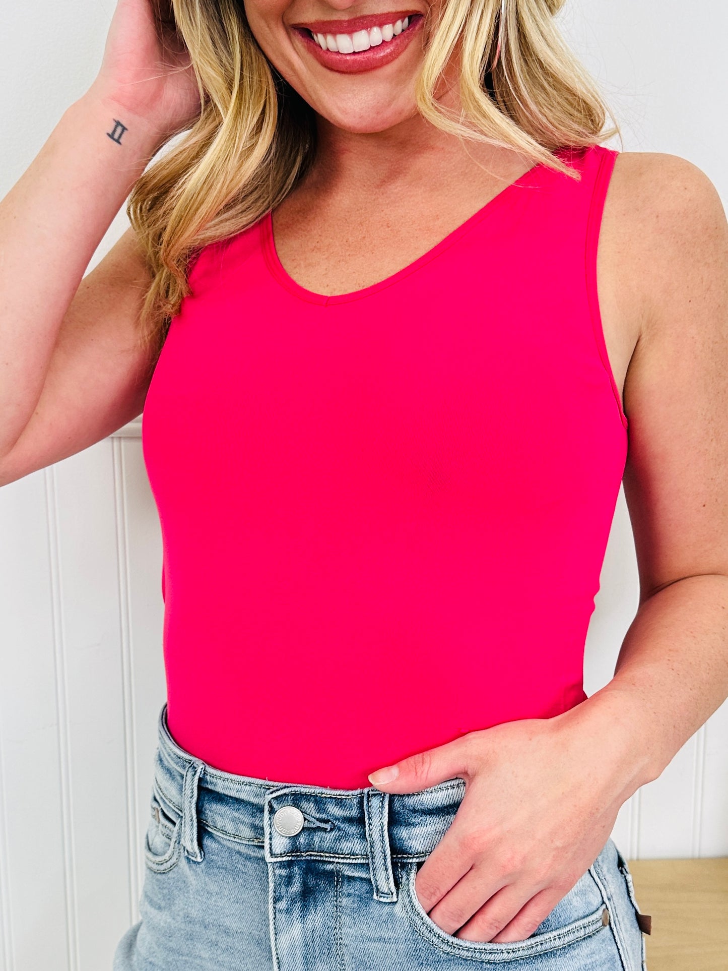 Best Selling Reversible Long Shapewear Tank Top In Multiple Colors