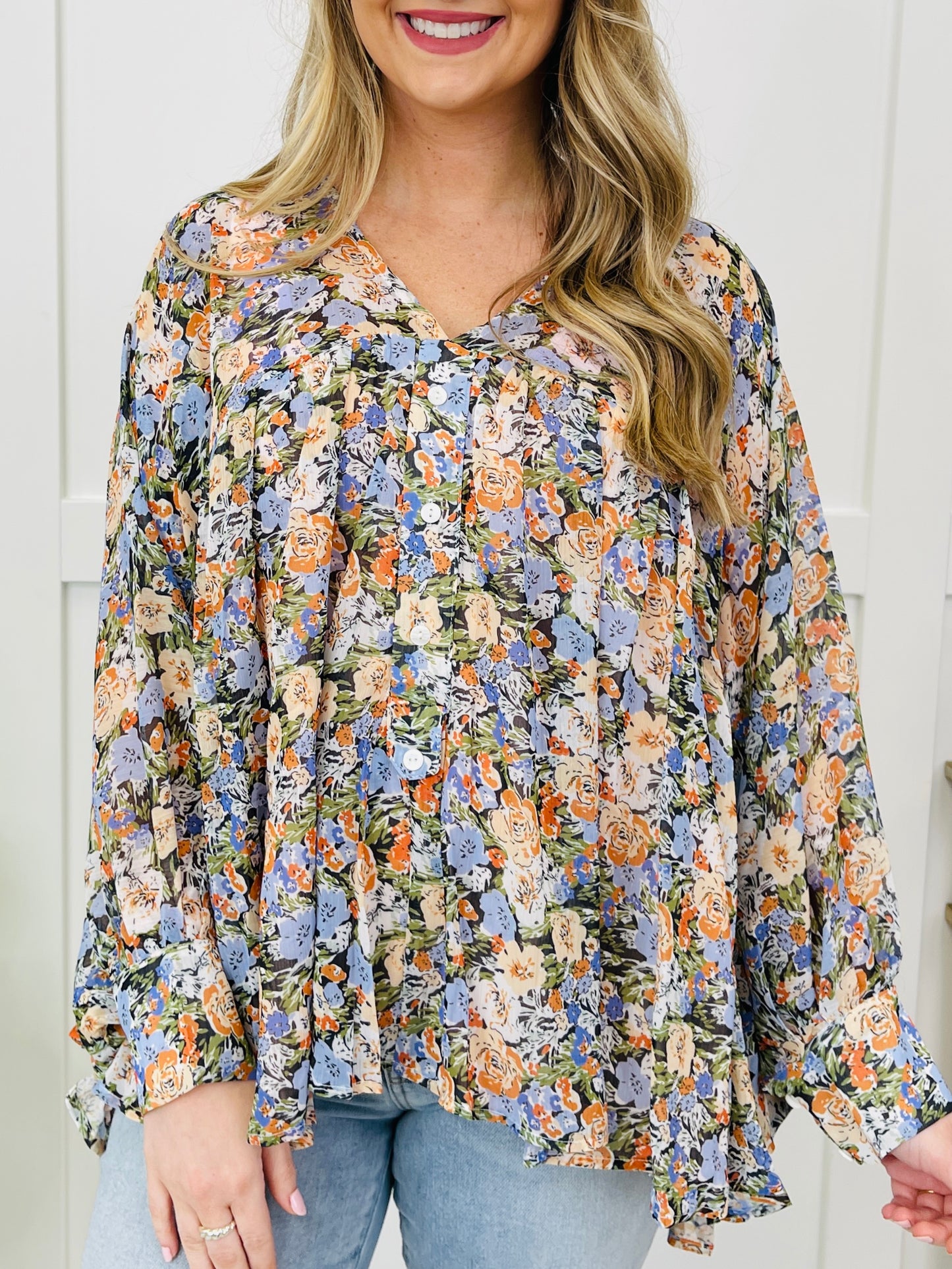 Sky in Bloom Blouse