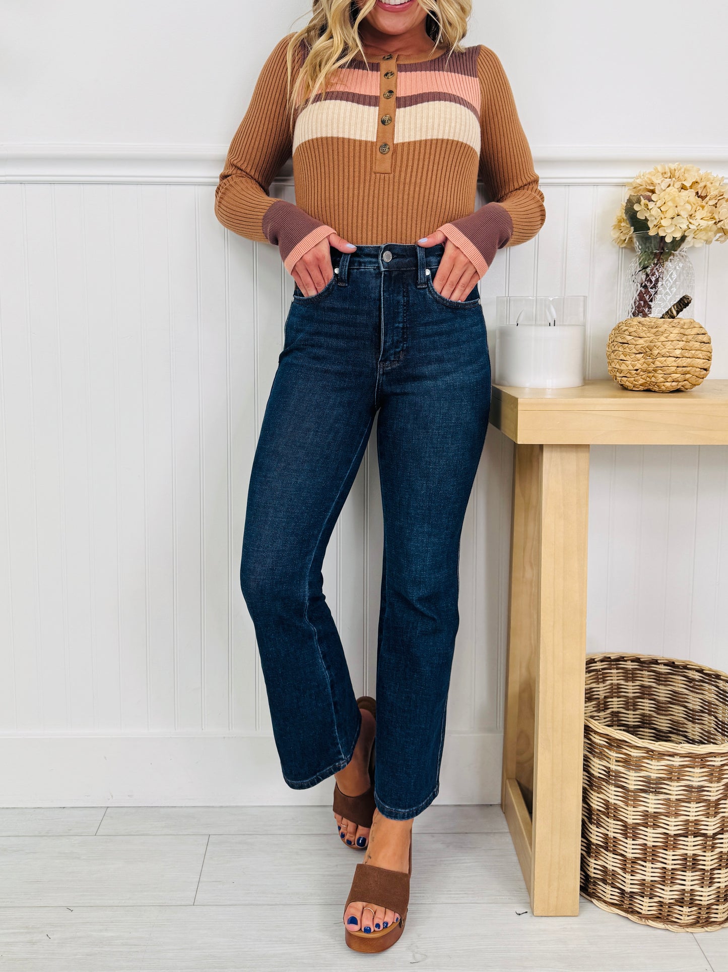 Judy Blue Kick Of Confidence Tummy Control Kick Flare Jeans