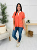 Easygoing Vibes Top in Coral