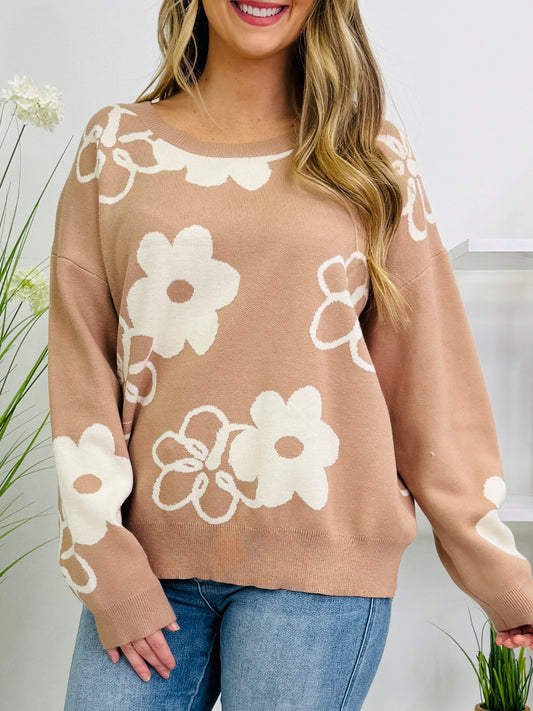 The Bloom That Stayed Sweater