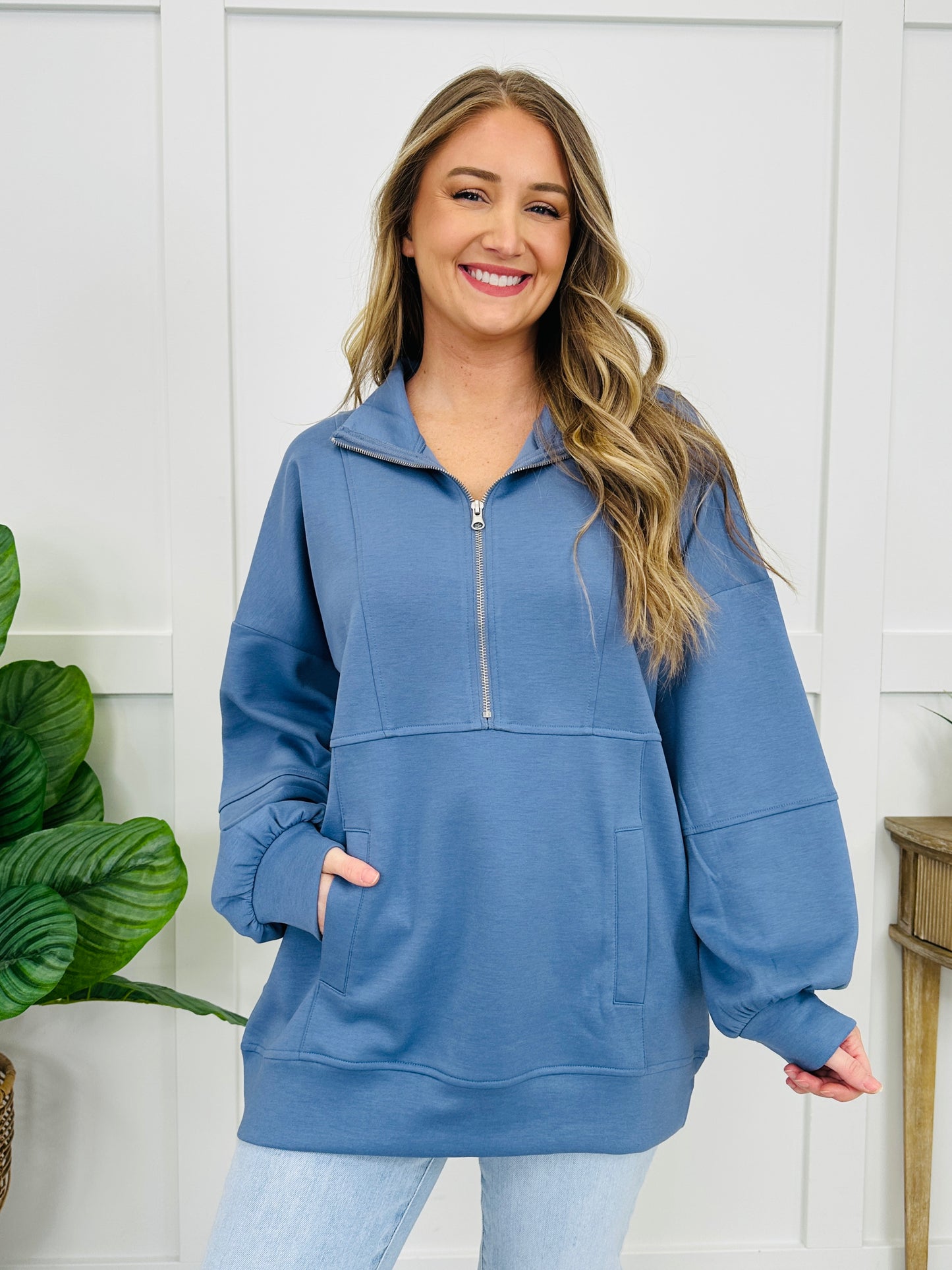 Always On Time Pullover In Multiple Colors