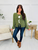 Hold Me Softly Cardigan in Olive