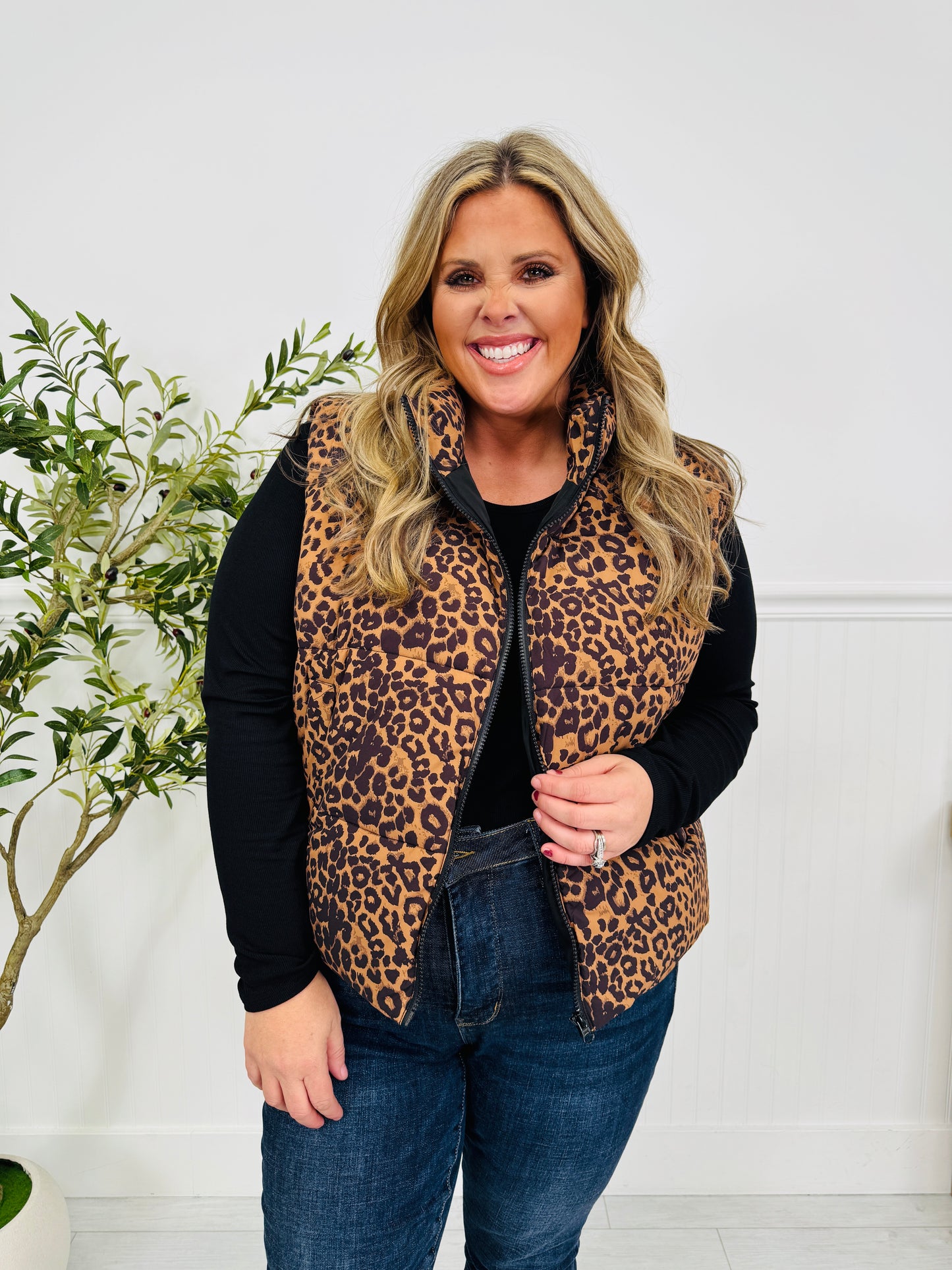 Spotted In Style Puffer Vest