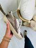 Metallic Motion Sneakers