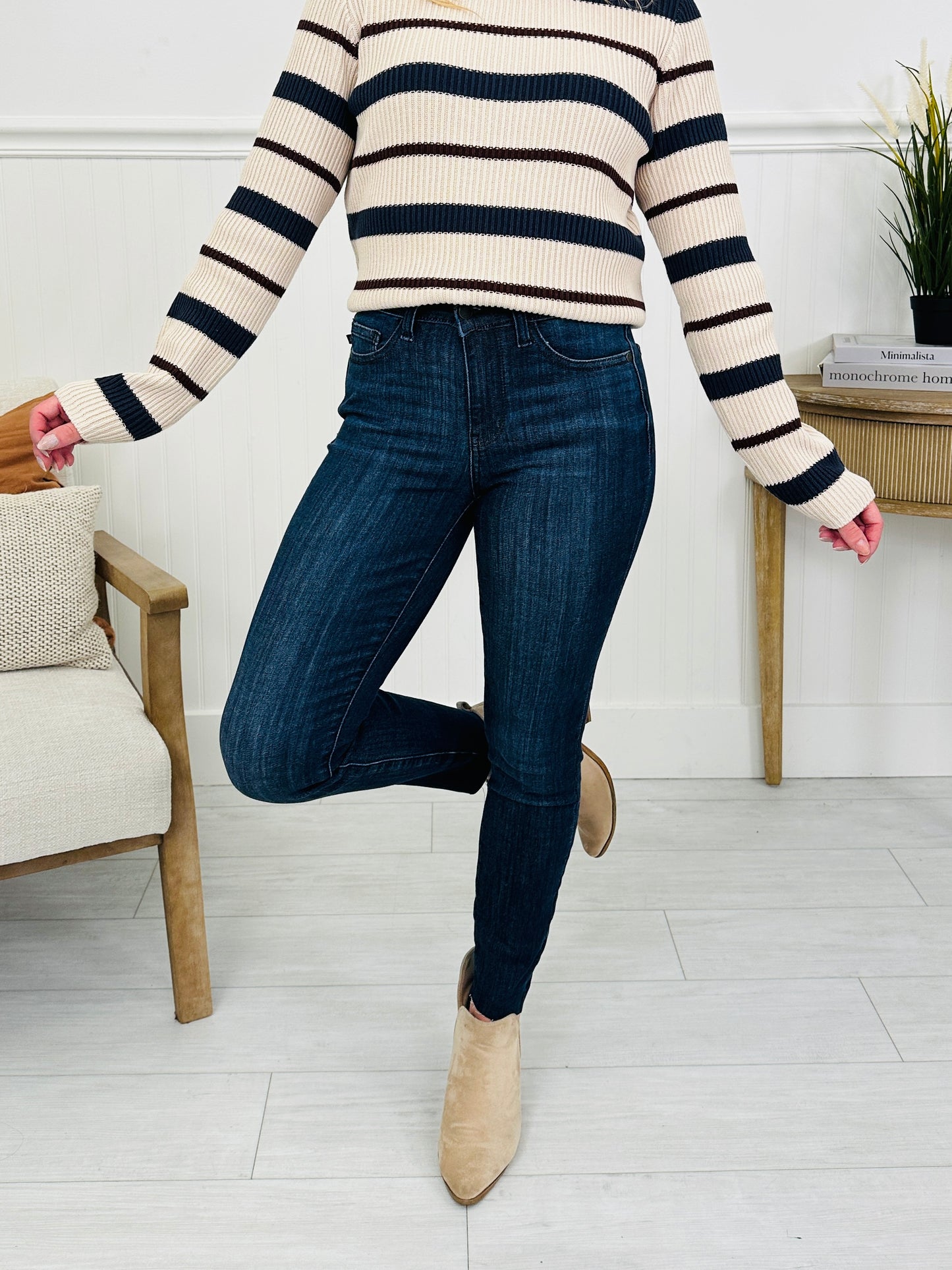 Judy Blue Double The Love Skinny Jeans