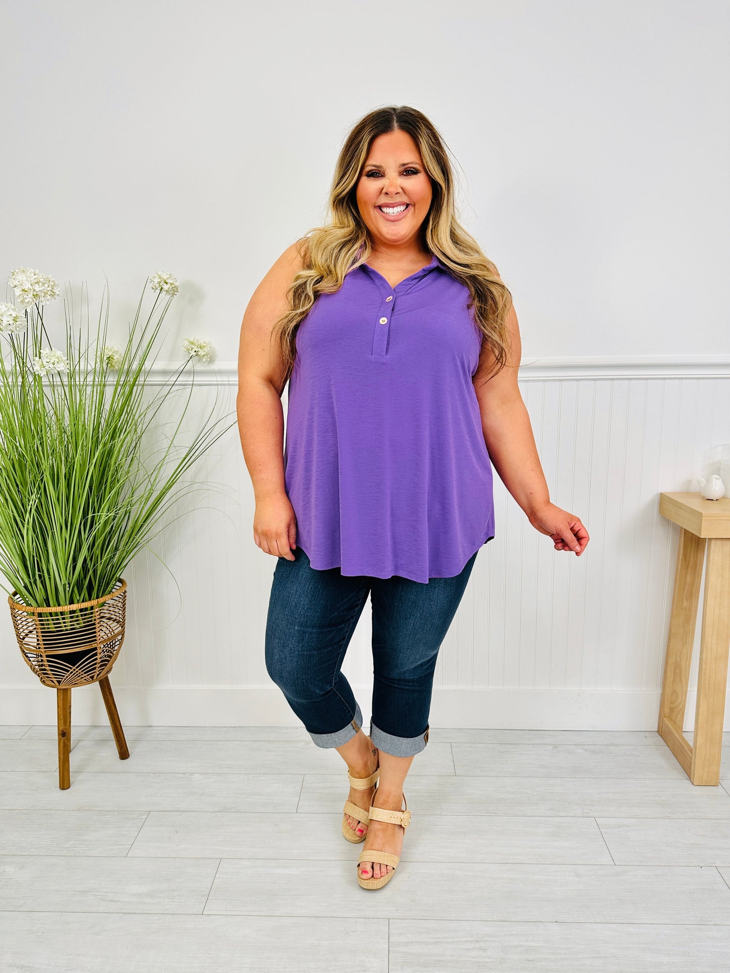 Easy Come Easy Go Tank Top in Multiple Colors