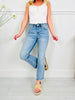 Kick Back And Relax Kick Flare Cropped Jeans