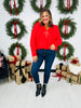Tied To You Sweater In Multiple Colors