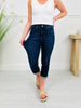 Judy Blue New Beginnings Cuffed Capri Jeans