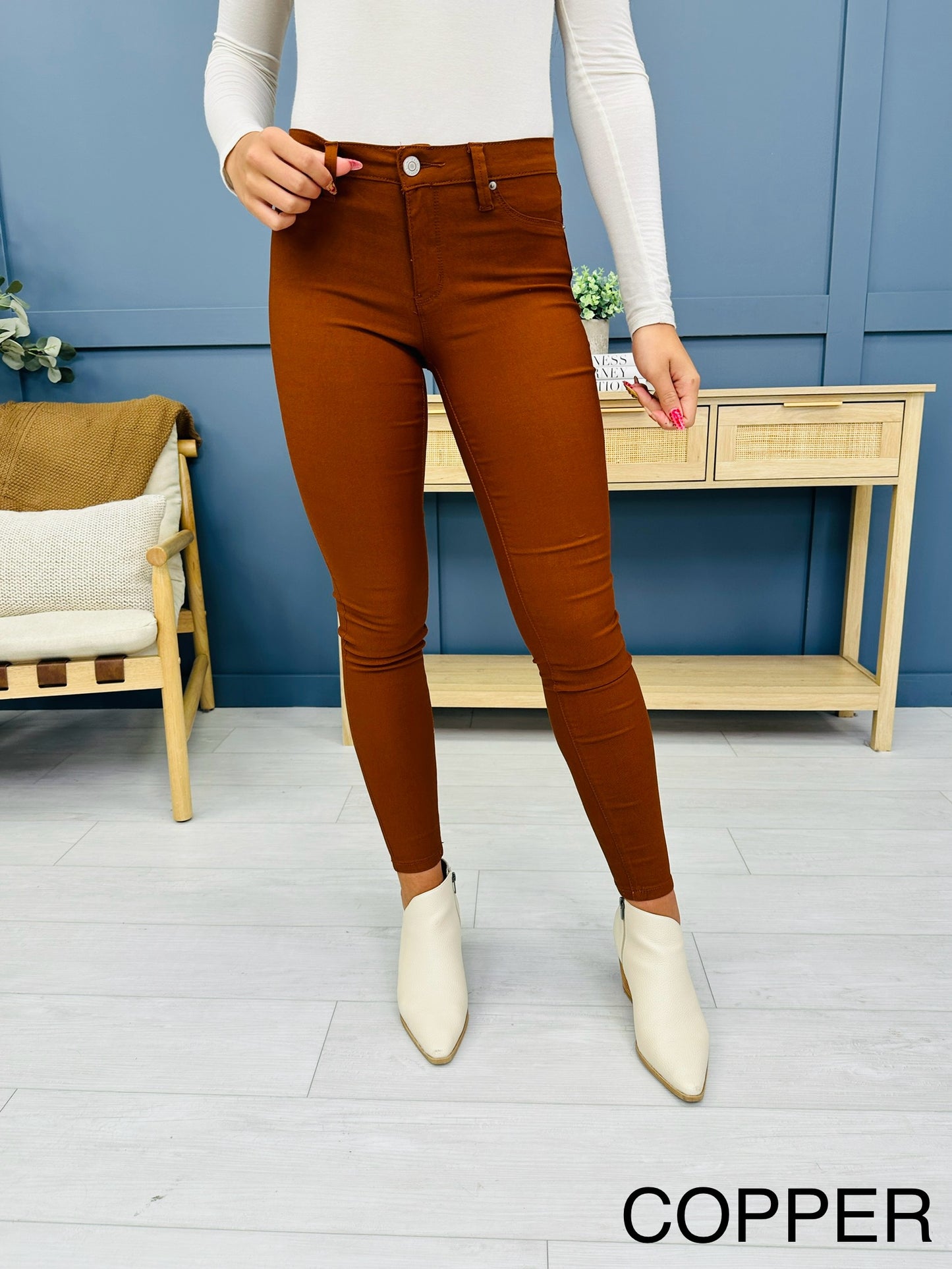 REG/CURVY Super Stretch Pants-- Multiple Colors!