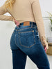 Judy Blue Snug in Style Thermal Straight Jeans