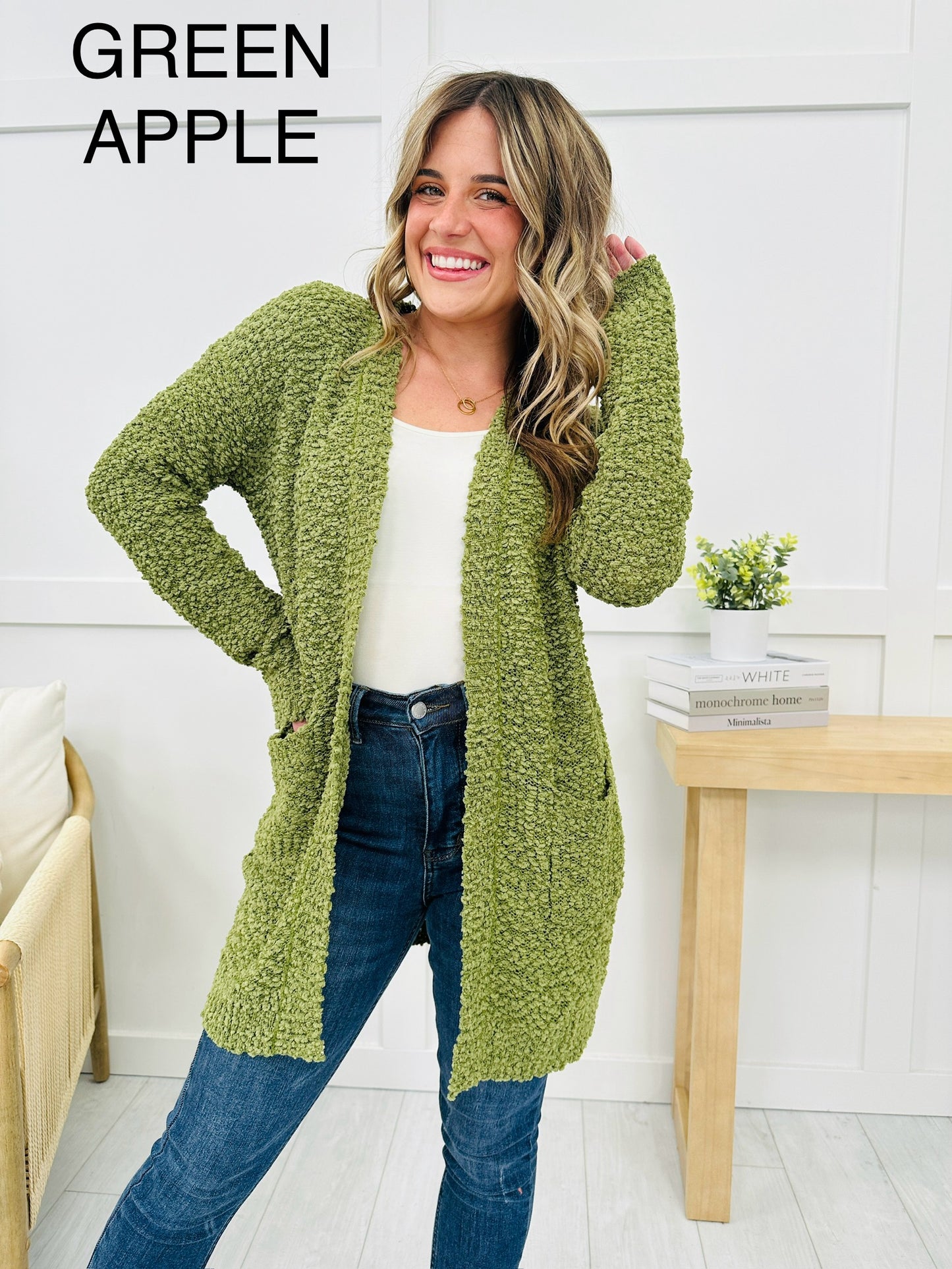 Putting On A Smile Cardigan- Multiple Colors!