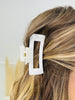 Signature Hold Rectangle Claw Clip- Multiple Colors!