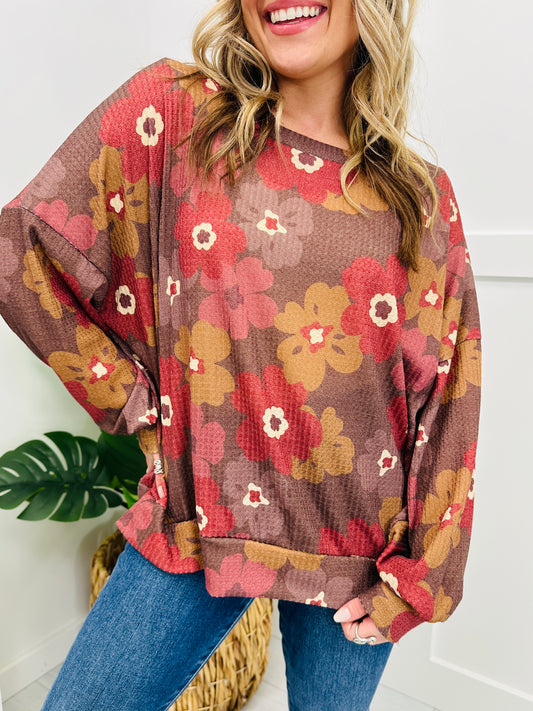 REG/CURVY Harvest Petals Pullover