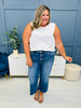 MOCO Exclusive Straight To The Top Cropped Wide Leg Tummy Control Jeans in Reg/Curvy