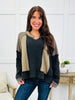 Kept You Close Pullover in Black Multi