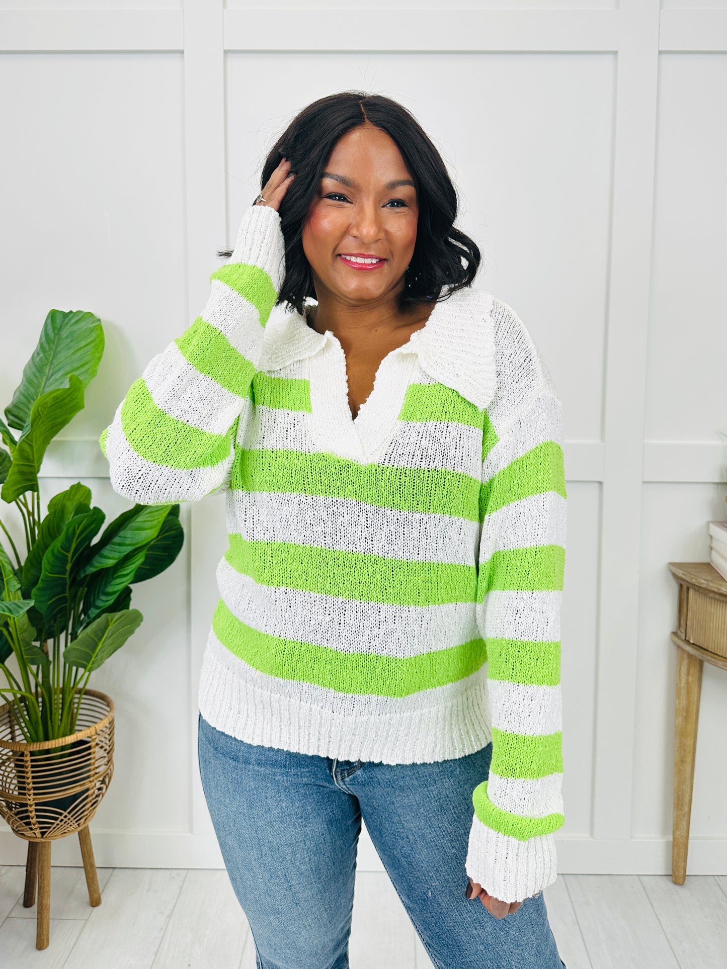 Effortlessly Striped Top