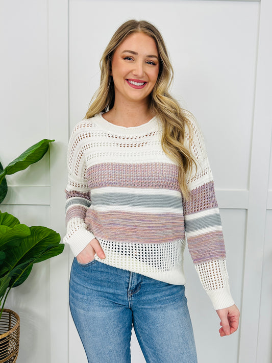 Aligned and Unbothered Sweater