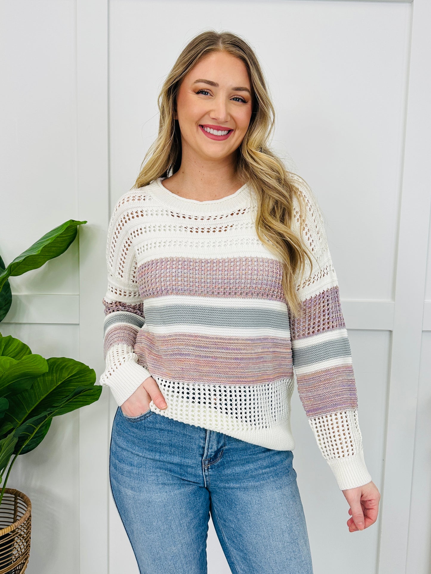 Aligned and Unbothered Sweater