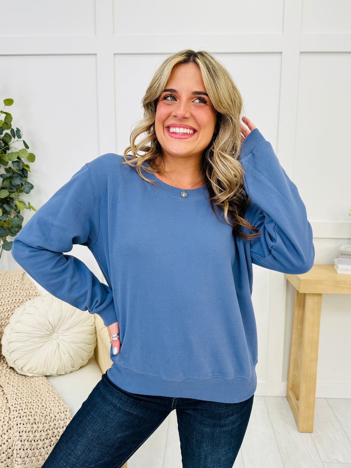 REG/CURVY MOCO Exclusive Basic Babe Pullover- Multiple Colors!