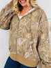 Camo Season Hoodie In Olive