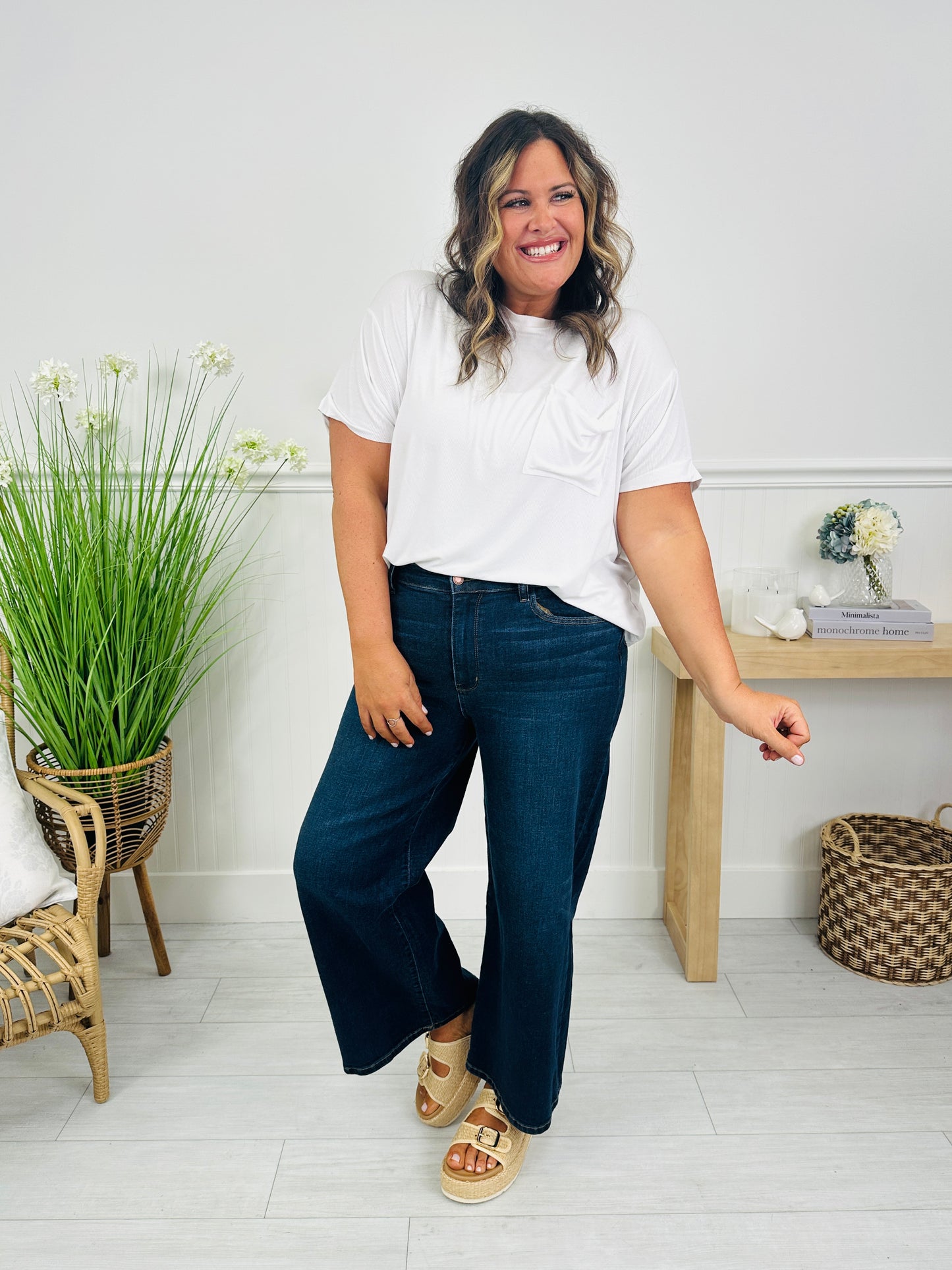 Judy Blue Ankles Out Ankle Jeans