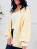 Layer Love Cardigan in Ivory