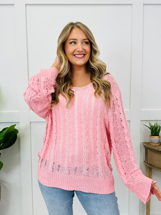 The Last Light Top In Soft Pink