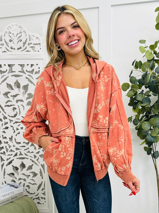 Desert Road Jacket In Apricot