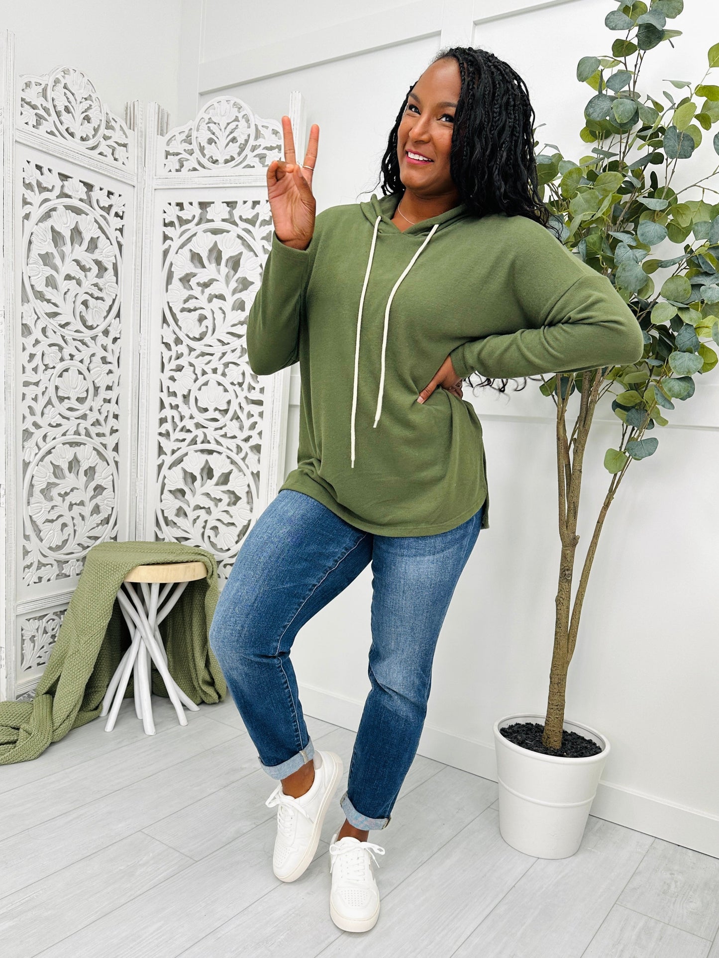 REG/CURVY Statement Of Comfort Hoodie- Multiple Colors!