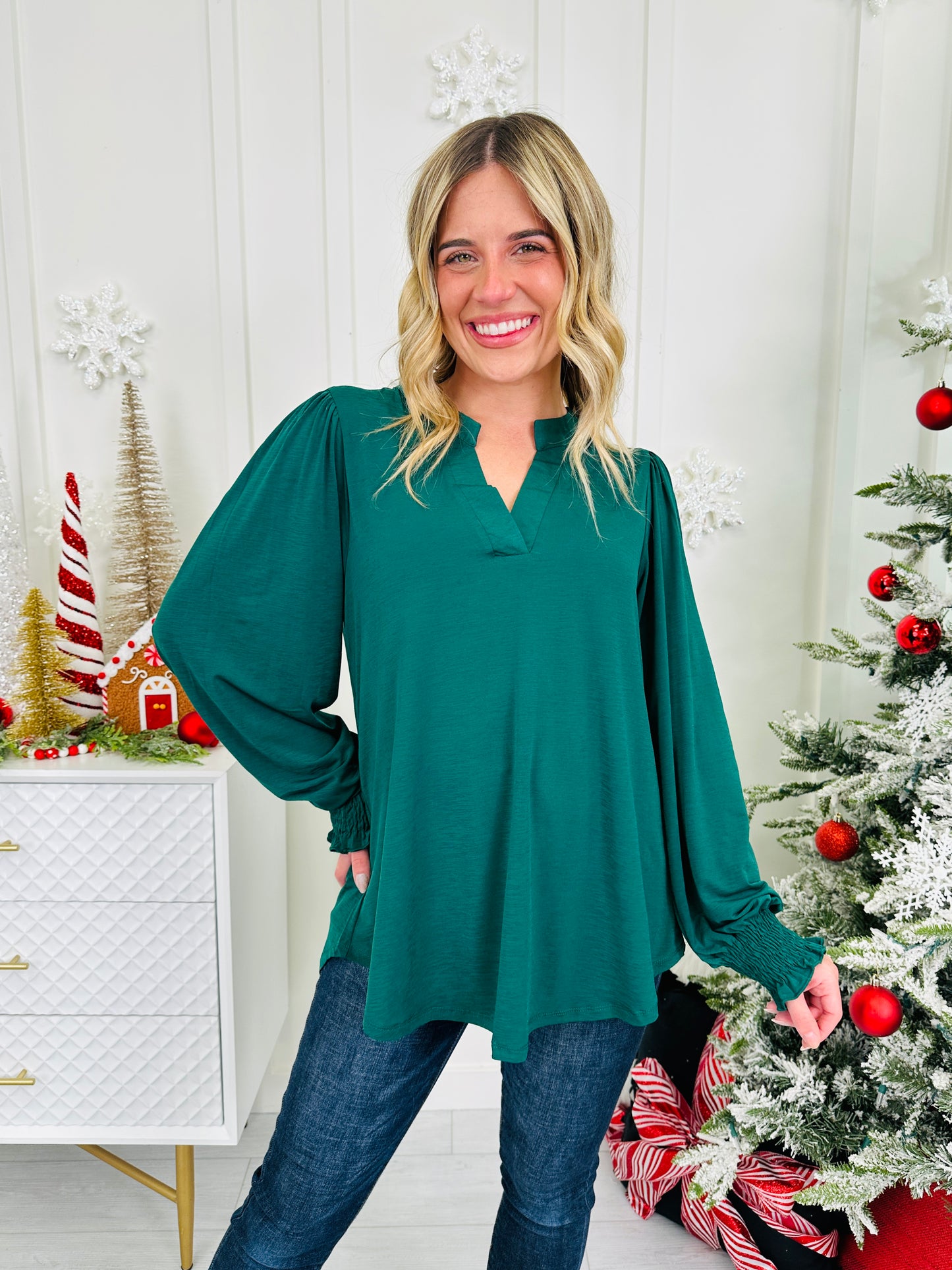 Making Spirits Bright Top- Multiple Colors!
