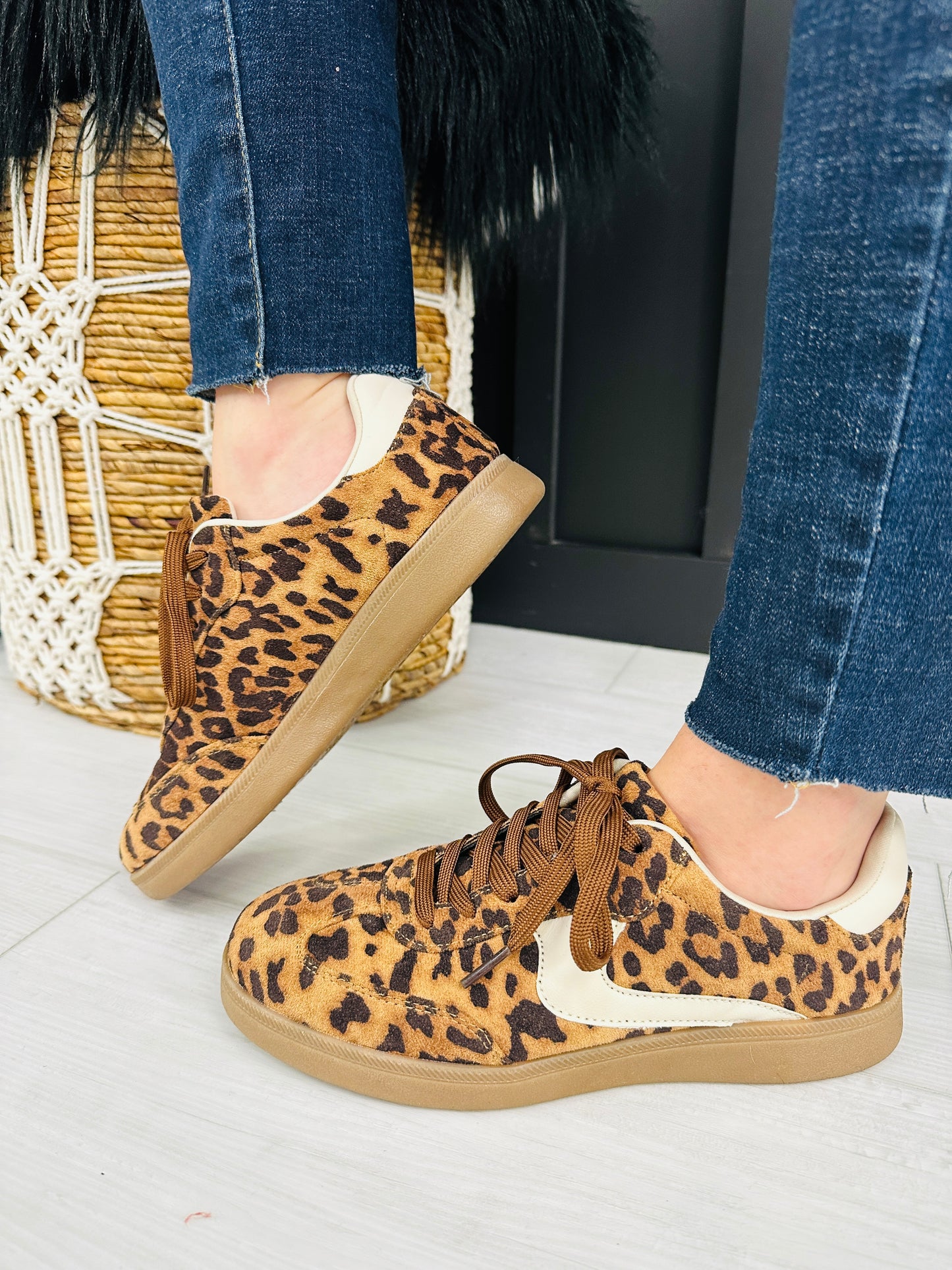 The Classic Step Shoes In Leopard