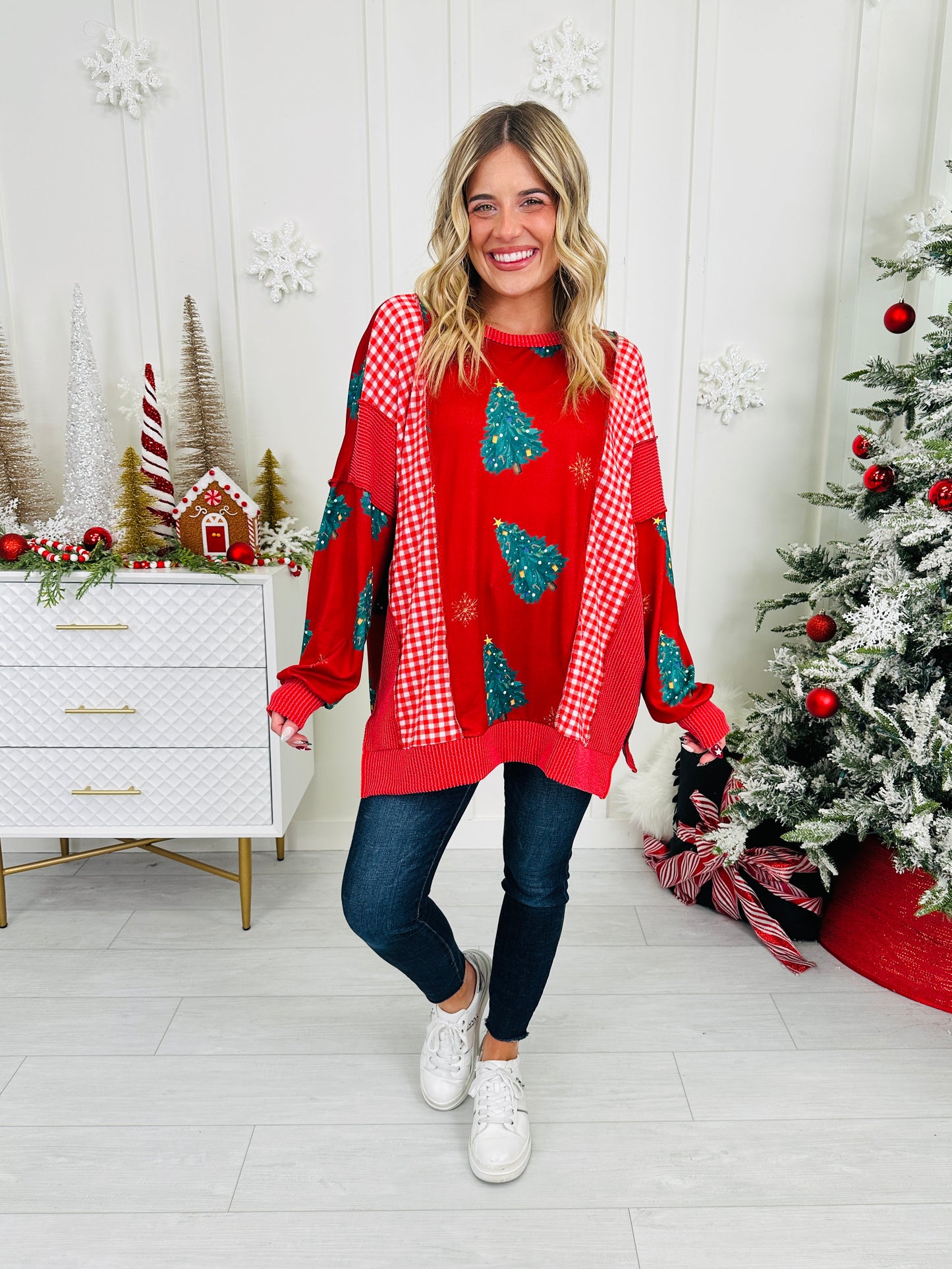 Merry Little Christmas Top- Multiple Prints!