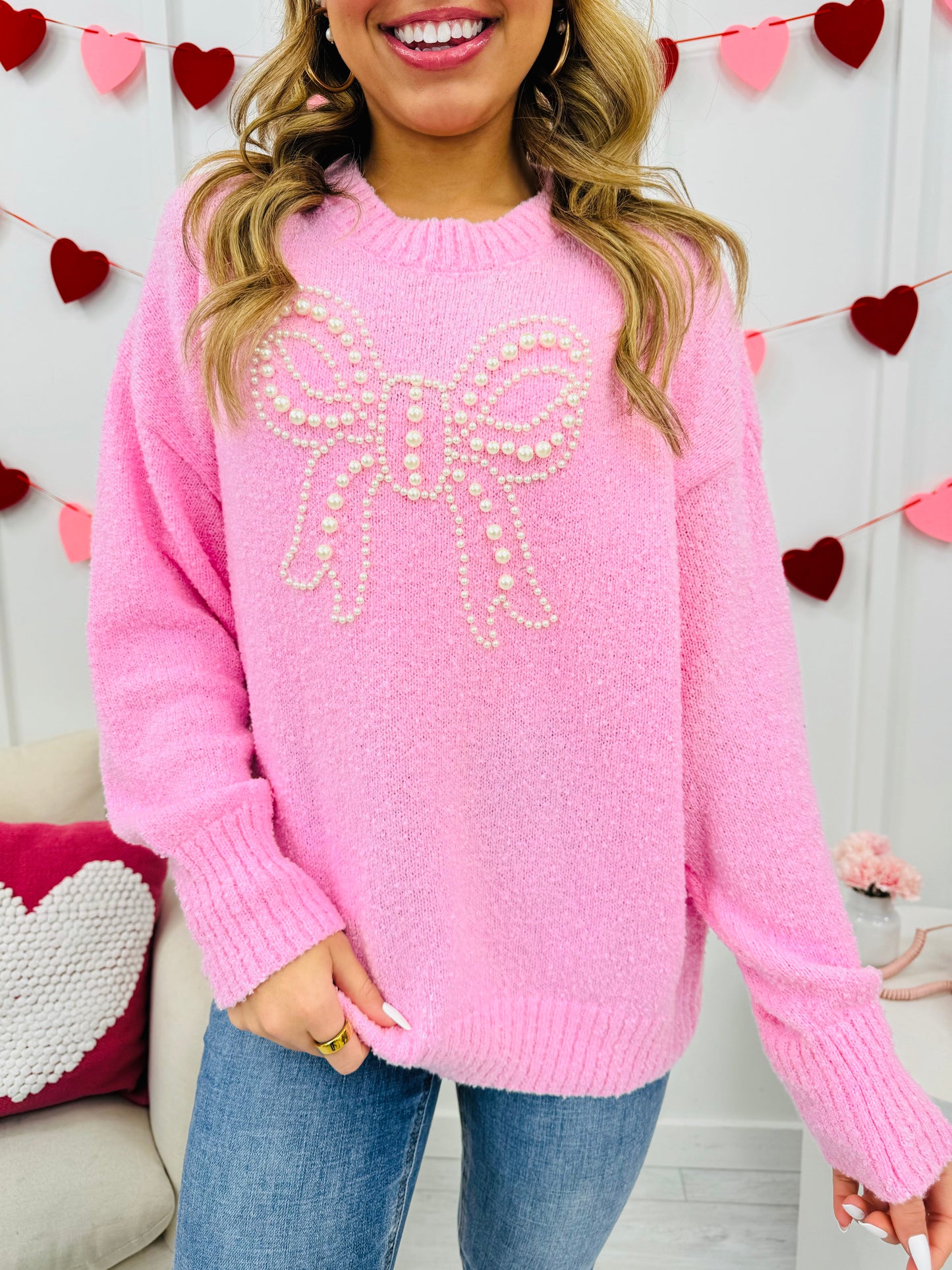 Pink Ribbon Dreams Sweater